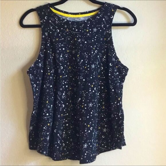 Moon and stars tank Halloween witchy fairycore - Picture 1 of 4